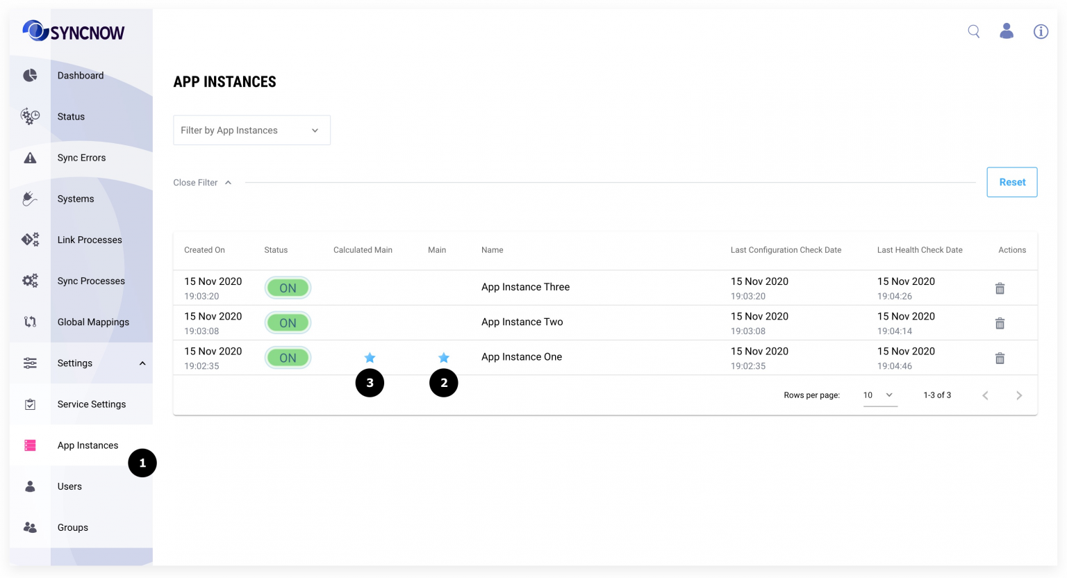 Cluster View Operations